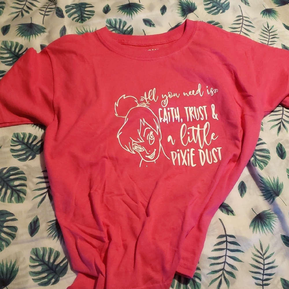Kids Pink Graphic T-Shirt